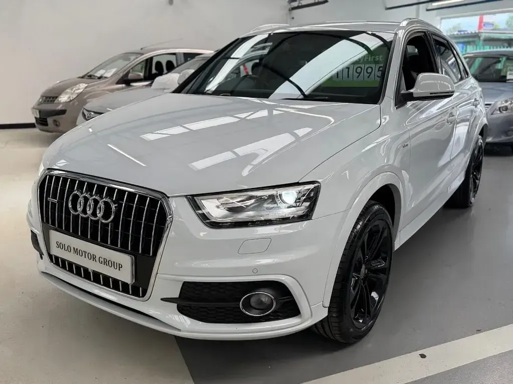 Begagnad Audi Q3 S-line plus 2014 Vit SUV