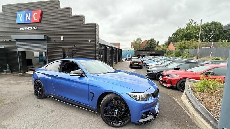 Blue Used 2018 BMW 420 M Sport Coupe | £14,791 (A bit pricey) - Image 1/4