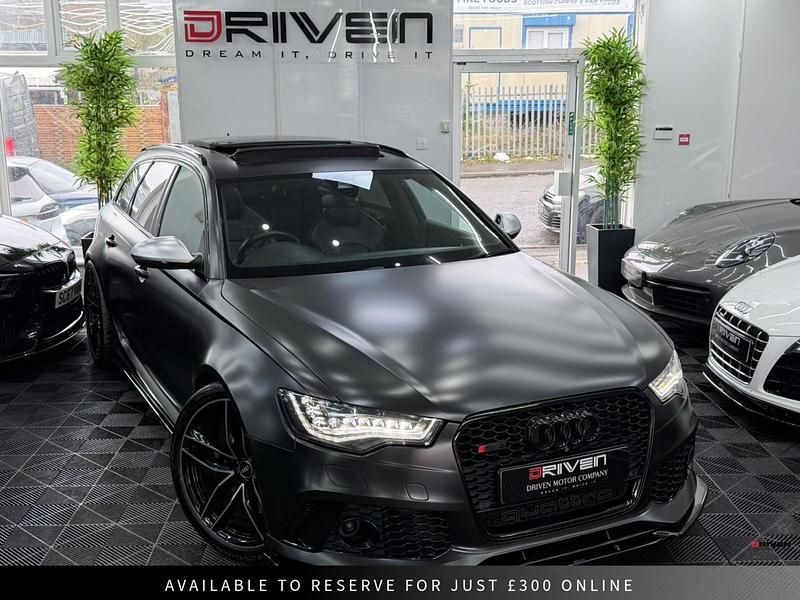 Begagnad Audi RS6 Advanced 2014 Silver Kombi
