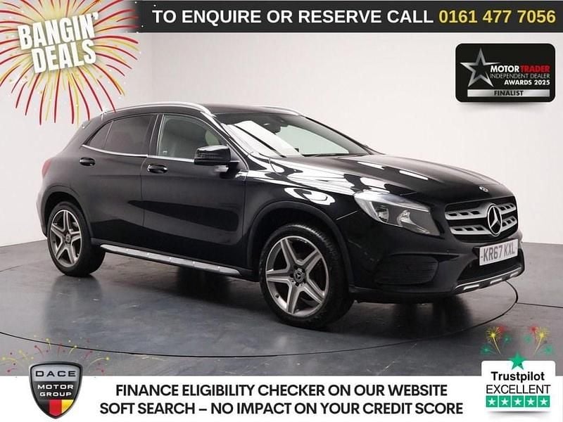 Black Used 2017 Mercedes GLA200 AMG line SUV | £13,680 (Fair price) - Image 1/3