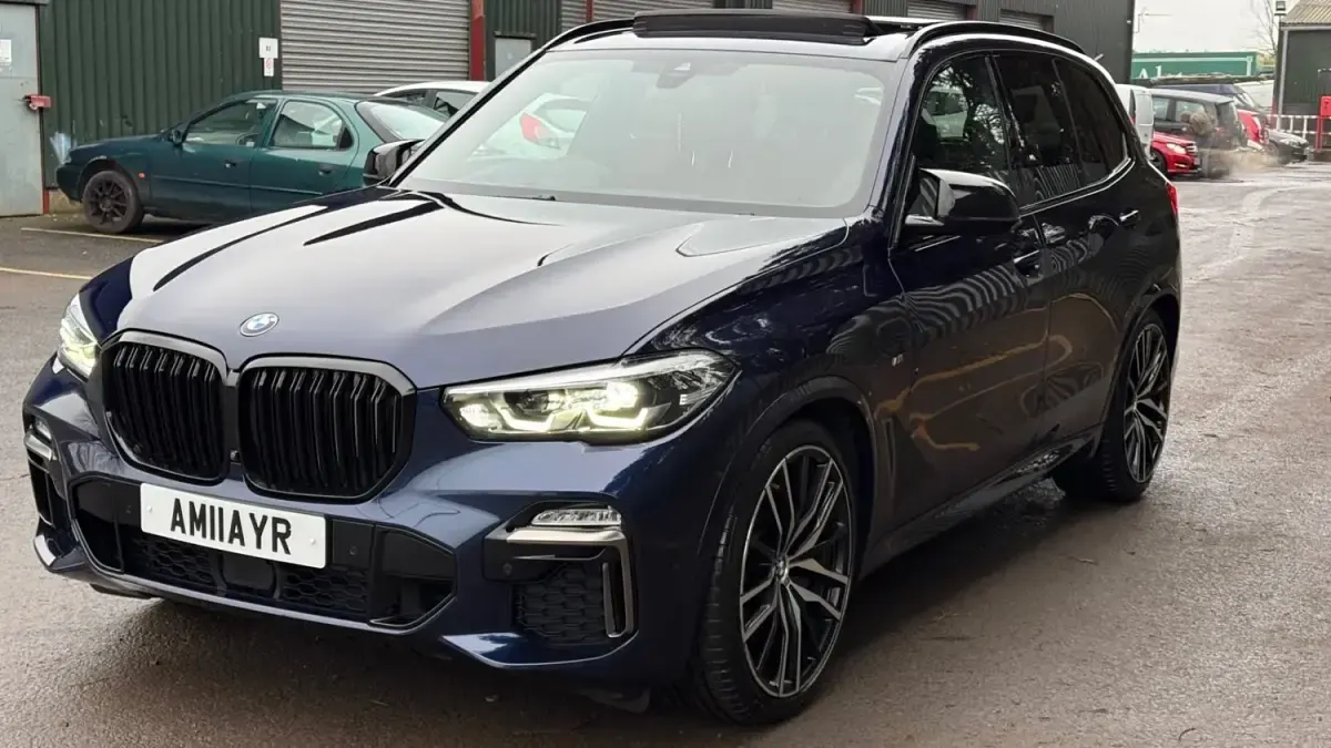 Usado BMW X5 Sport Line 2020 Azul SUV