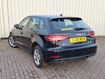 Used Audi A3 116 HP (85 kW) 2018 Black Sedan