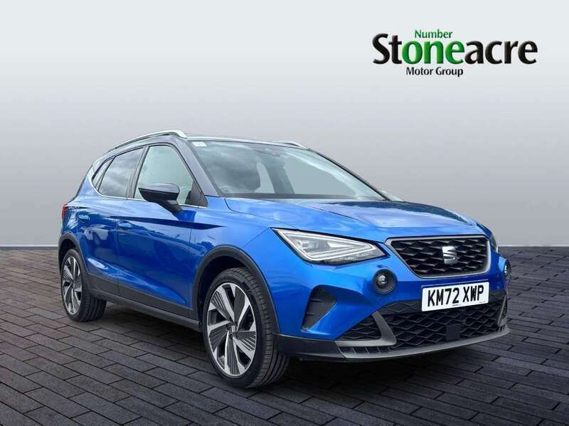Blue Used 2022 Seat Arona FR Sport SUV | £13,778 (Fair price) - Image 1/4