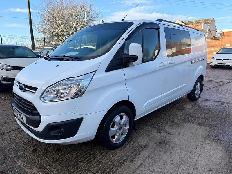 Used Ford Transit Custom Limited 125 HP (91 kW) 2016 White Van