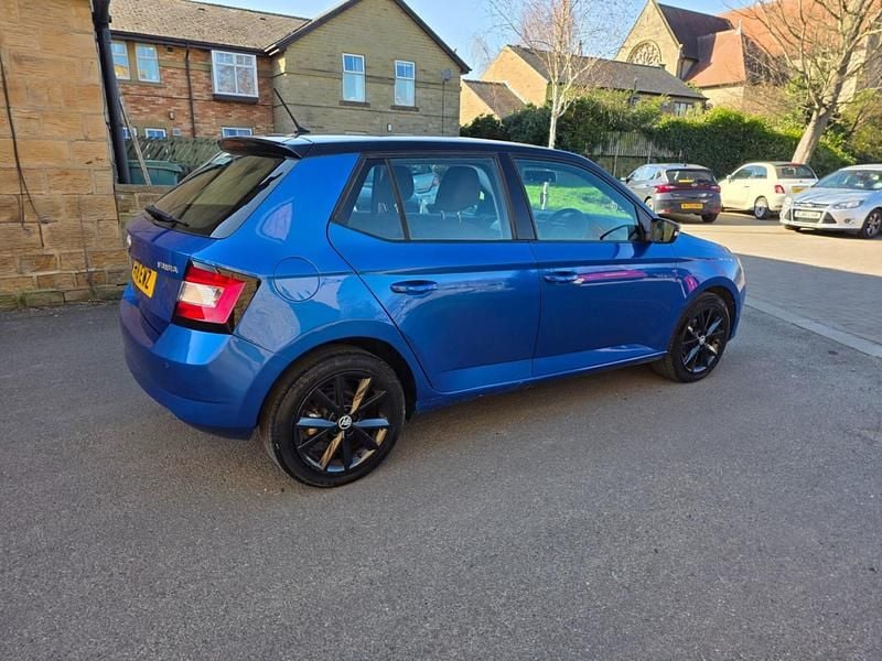 Used Skoda Fabia Colour Edition 2018 Blue Hatchback