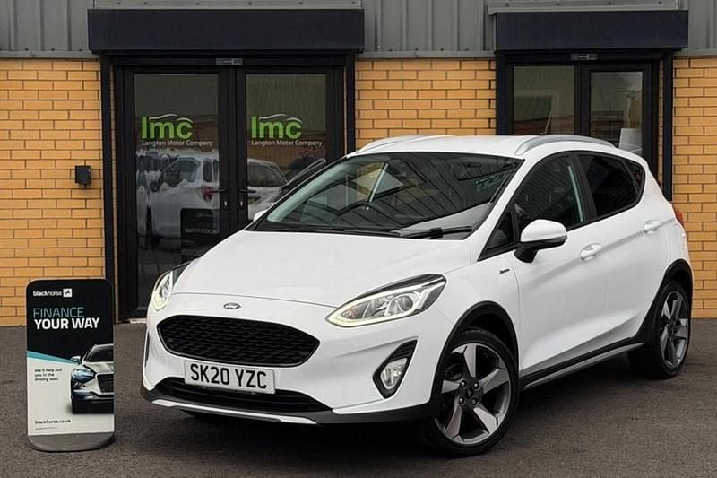 Used Ford Fiesta Active 125 HP (91 kW) 2020 White Hatchback