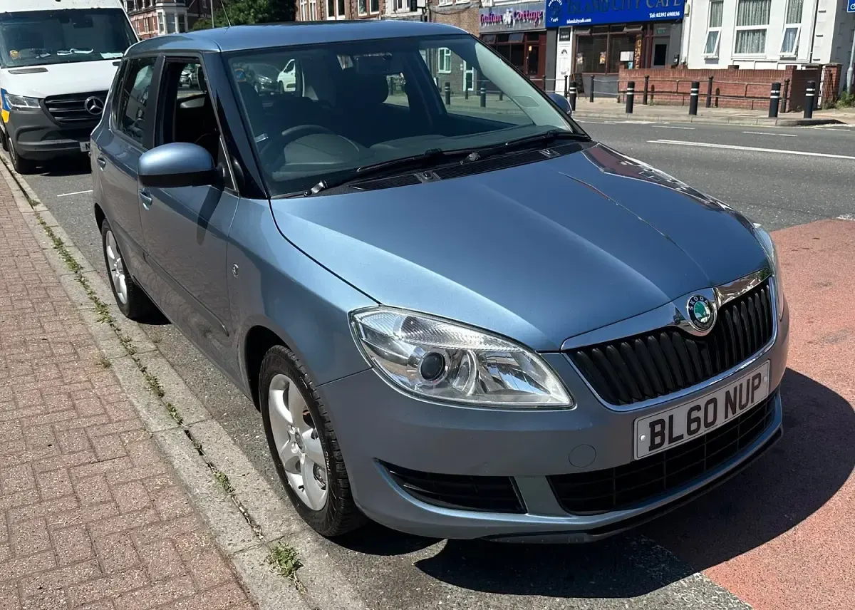 Used Skoda Fabia SE 105 HP (77 kW) 2011 Grey Hatchback