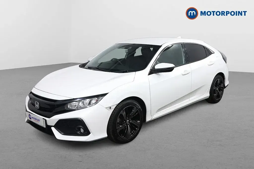 Begagnad Honda Civic SR 2019 Vit Halvkombi