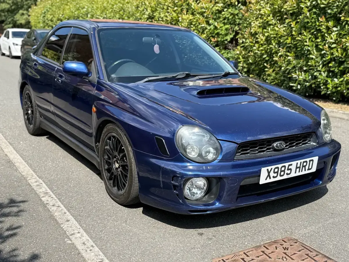 Used Subaru Impreza 2001 Blue Sedan