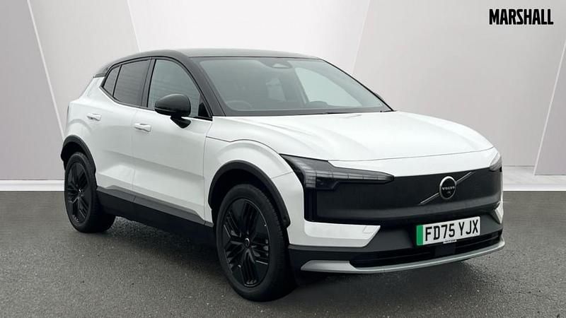 Metallic crystal white New 2025 Volvo EX30 Ultra SUV | £38,489 (Fair price) - Image 1/4