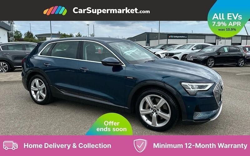 Blue Used 2022 Audi e-tron Comfort SUV | £20,276 (Good price) - Image 1/3