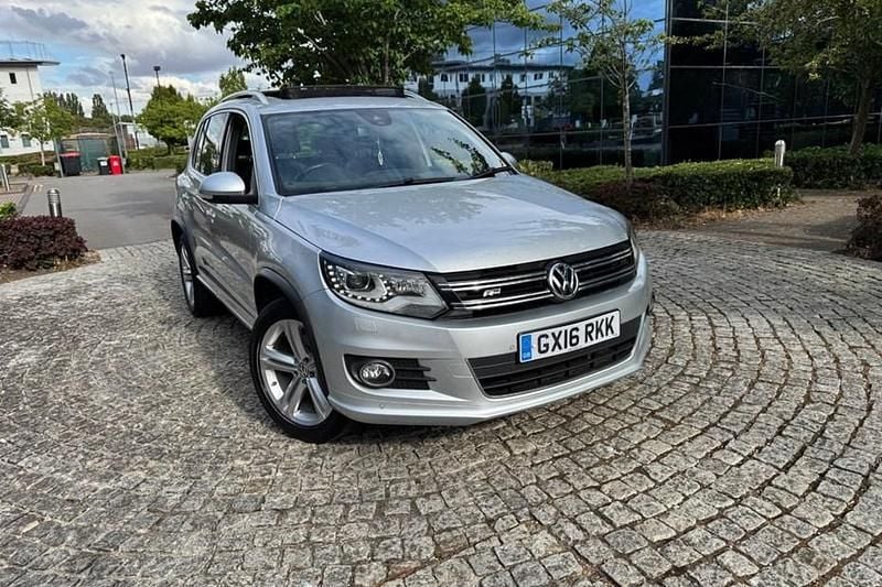 Silver Used 2016 VW Tiguan R-line Edition SUV | £13,495 (Good price) - Image 1/1