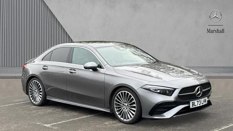 Used Mercedes A180 AMG Line Premium Plus 136 HP (100 kW) 2023 Grey