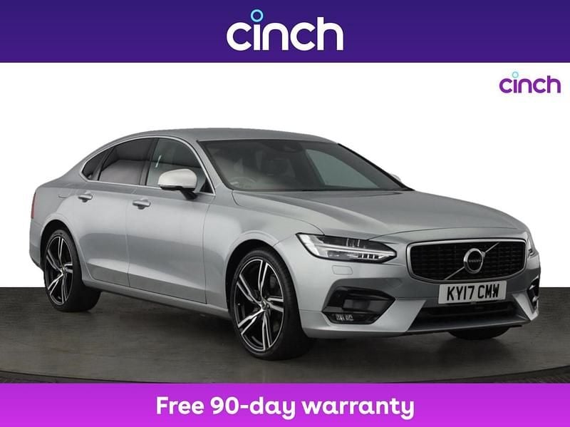 Silver Used 2017 Volvo S90 R-Design Pro Sedan | £15,559 (Fair price) - Image 1/3