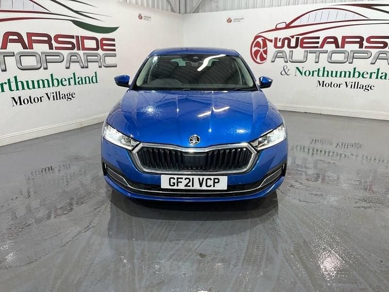 Used Skoda Octavia SE L 150 HP (110 kW) 2021 Blue Hatchback