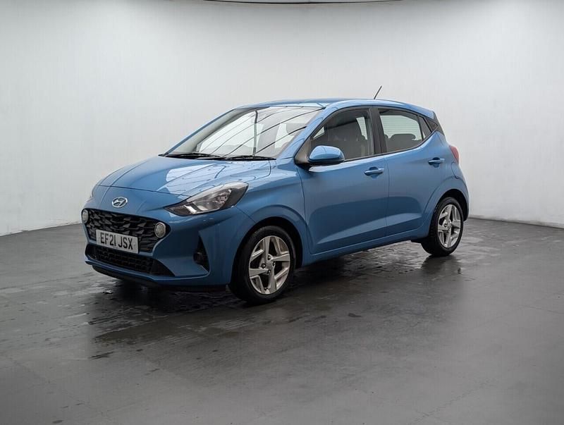 Used Hyundai i10 SE 84 HP (61 kW) 2021 Turquoise Hatchback