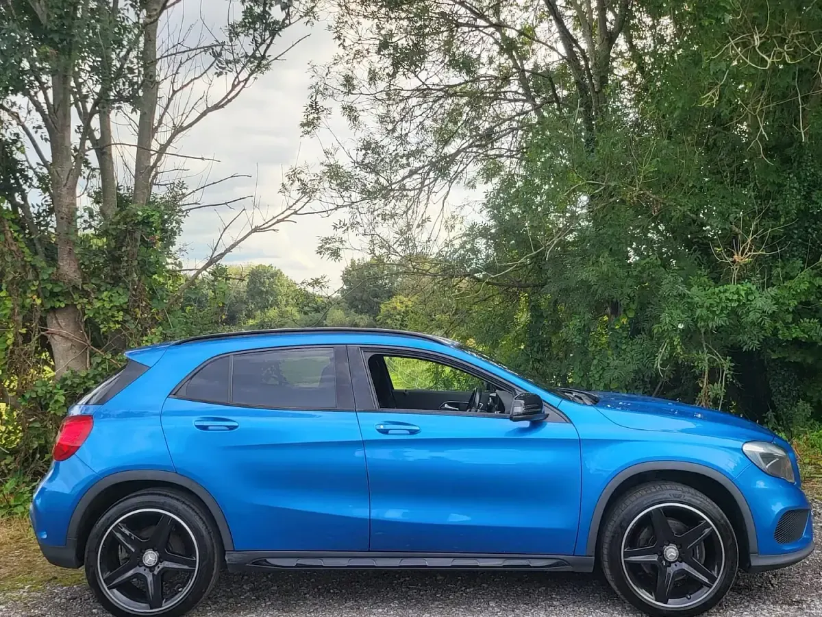 Used Mercedes GLA220 AMG line 2015 Blue SUV