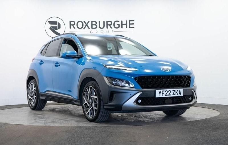 Blue Used 2022 Hyundai Kona Premium SUV | £15,995 (Fair price) - Image 1/4
