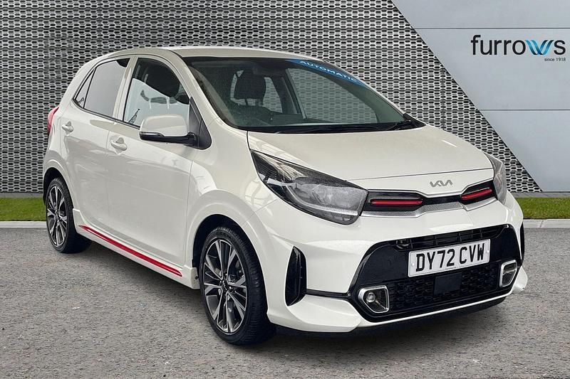White Used 2022 Kia Picanto GT-Line Hatchback | £14,790 (Fair price) - Image 1/4