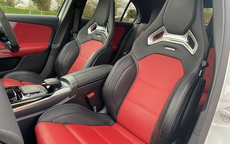 Used Mercedes A45 AMG AMG 421 HP (309 kW) 2021 Digital white pearl Hatchback