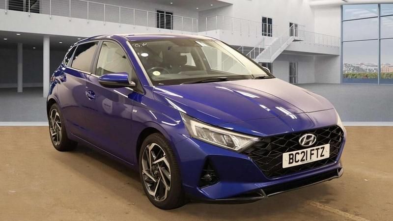 Blue Used 2021 Hyundai i20 Premium Hatchback | £11,900 (Fair price) - Image 1/4