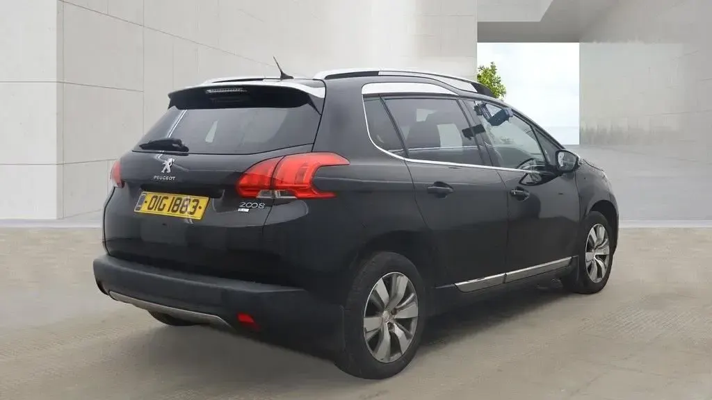 Used Peugeot 2008 Allure 82 HP (60 kW) 2014 Black SUV