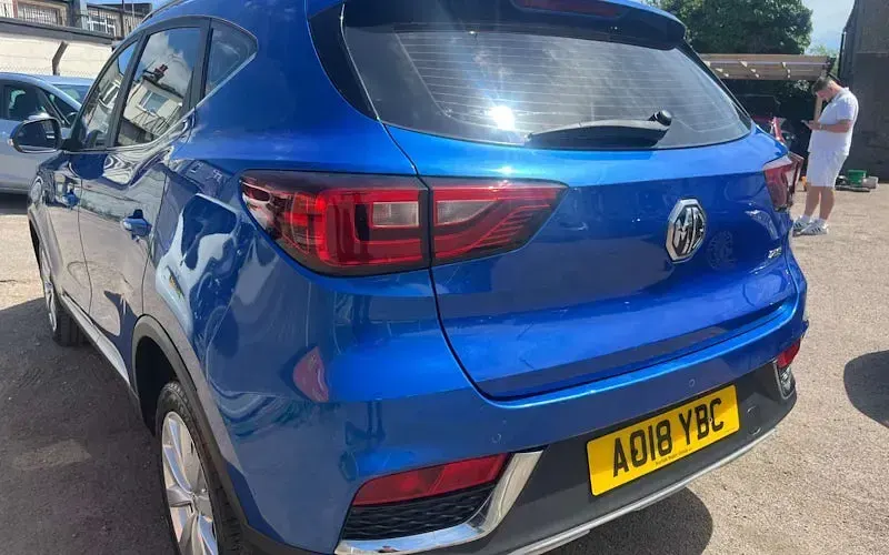 Used MG ZS Excite 106 HP (77 kW) 2018 Blue SUV