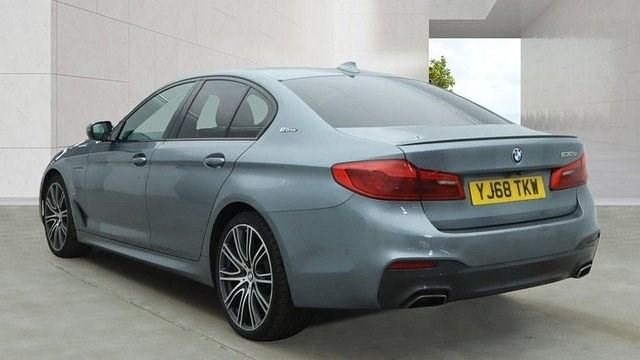 Begagnad BMW 530e M Sport 252 HK (185 kW) 2018 Blå Sedan