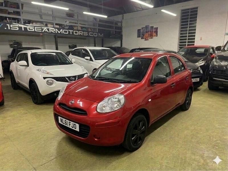 Used Nissan Micra Visia 2011 Red Hatchback