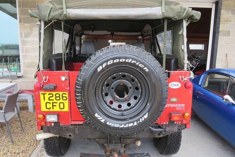 Used Land Rover Defender Basis 1999 Red SUV