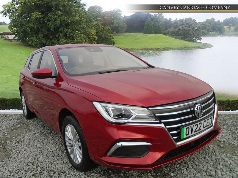 Red Used 2022 MG MG5 EV Excite Estate | £7,500 (Fair price) - Image 1/4