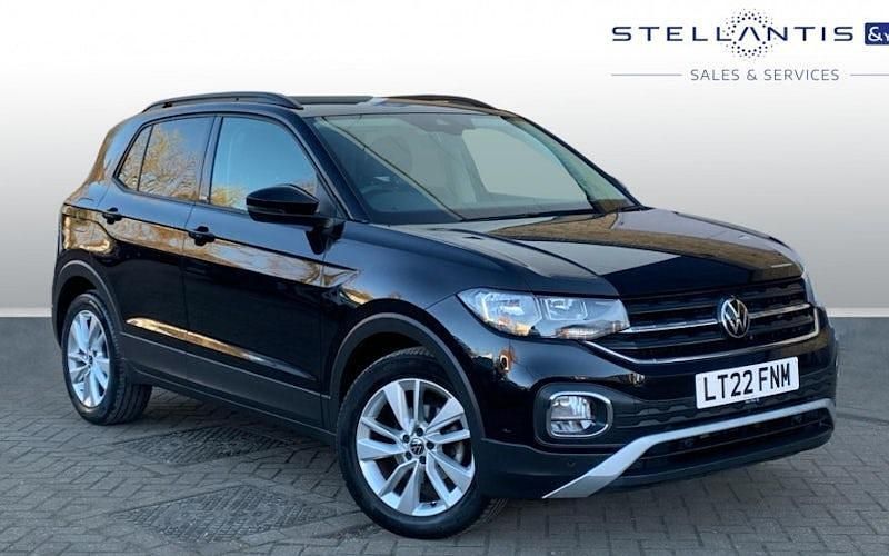 Black Used 2021 VW T-Cross Active SUV | £16,471 (Fair price) - Image 1/3