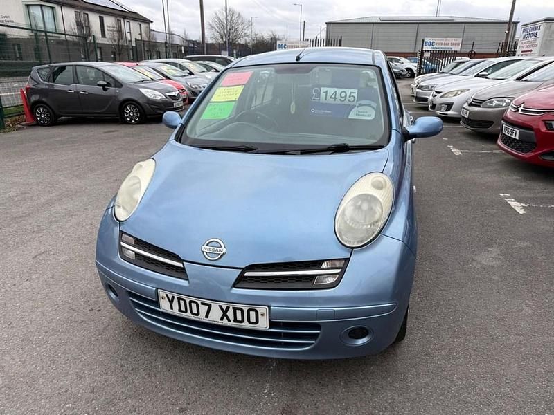 Used Nissan Micra 79 HP (58 kW) 2007 Blue Hatchback