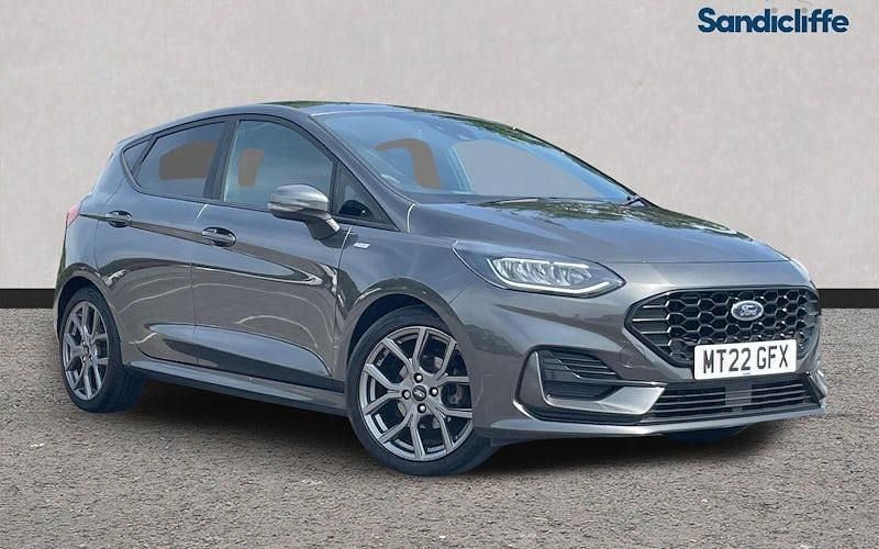 Grey Used 2022 Ford Fiesta ST-Line Hatchback | £12,815 (Good price) - Image 1/4