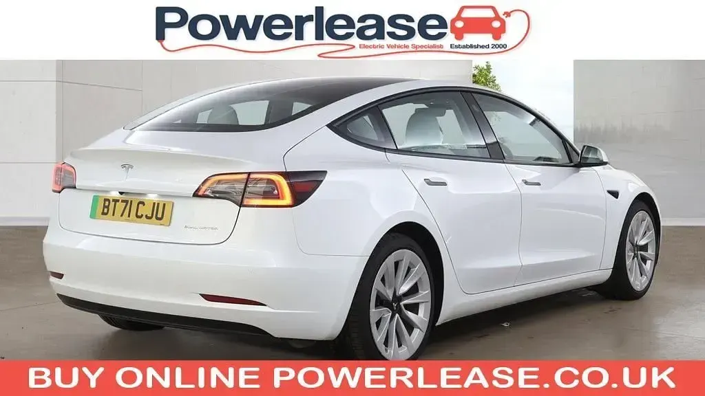 Used Tesla Model 3 Long Range AWD 366 kW (498 HP) 2021 White Sedan