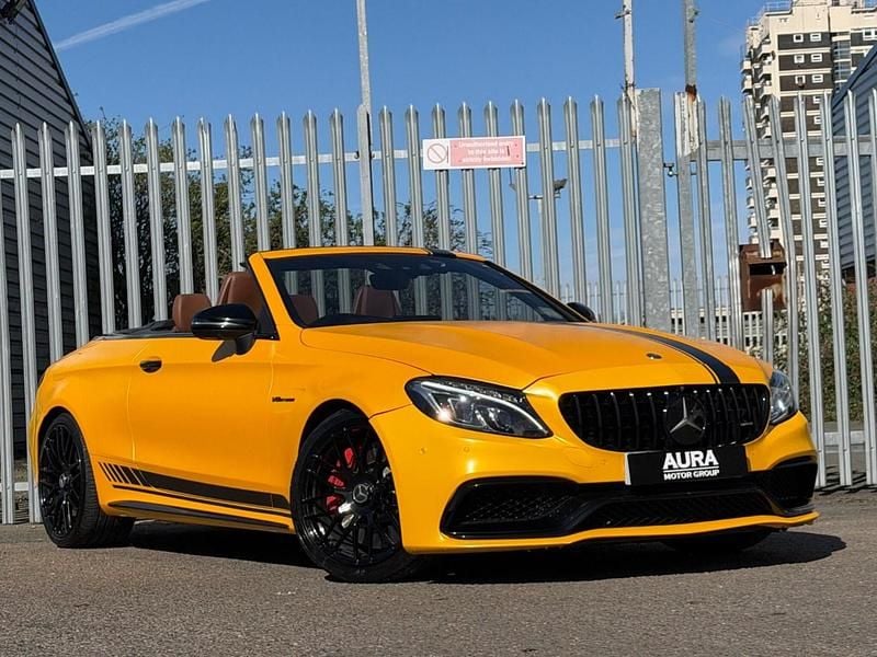 Used Mercedes C63 AMG AMG Edition 1 2017 White Cabriolet