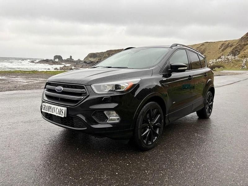 Used Ford Kuga ST-Line X 180 HP (132 kW) 2017 Black SUV