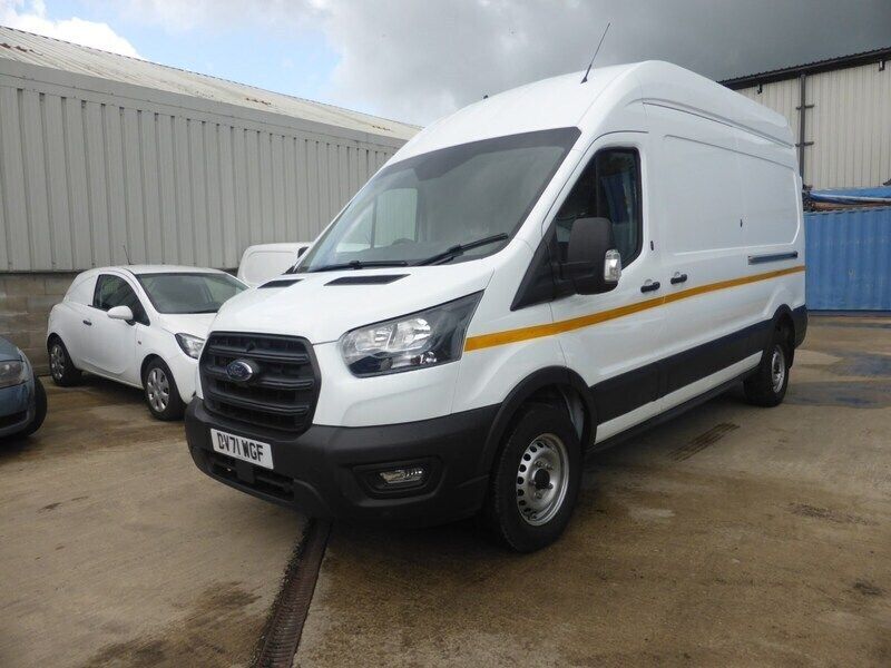 Used Ford Transit 130 HP (95 kW) 2021 White Van