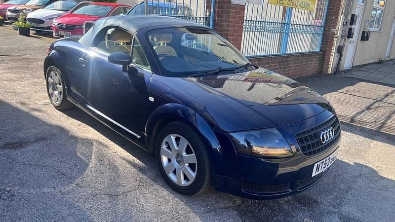 Used Audi TT Roadster Business 150 HP (110 kW) 2004 Blue Cabriolet