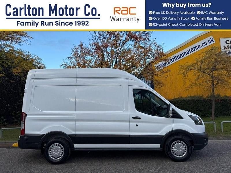 Used Ford Transit 130 HP (95 kW) 2018 White Van