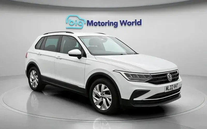 Used VW Tiguan S 131 HP (96 kW) 2022 White SUV