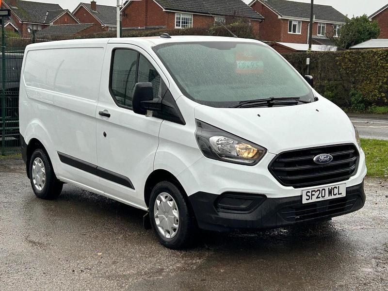 Used Ford Transit Custom S 105 HP (77 kW) 2020 White Van