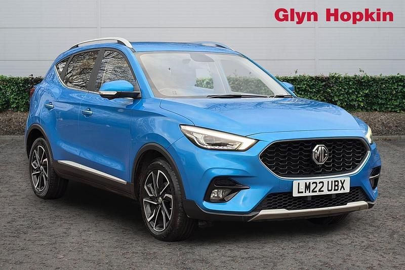 Used MG ZS Exclusive 2022 Blue Hatchback