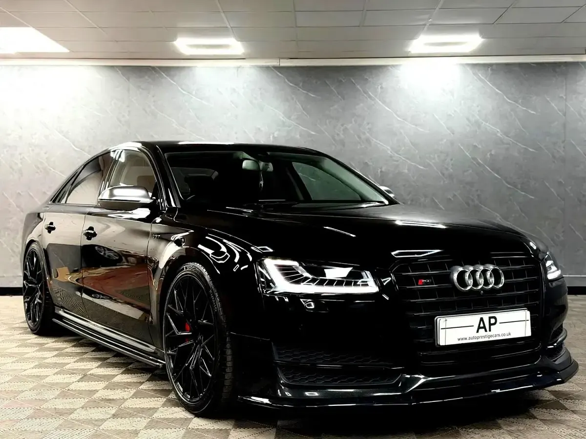 Used Audi S8 Black Edition 520 HP (382 kW) 2016 Black Sedan