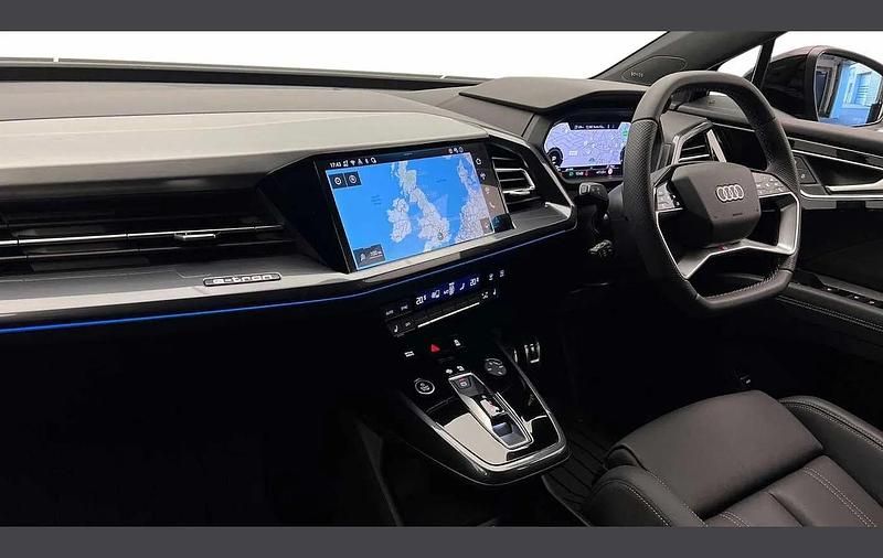 New Audi Q4 e-tron Black Edition 150 kW (204 HP) 2026 Black SUV