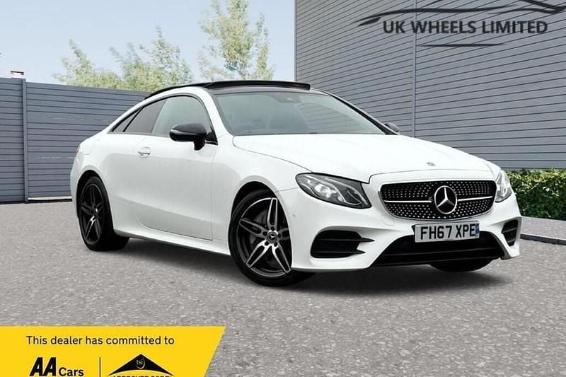 Used Mercedes E300 AMG Line Premium 245 HP (180 kW) 2018 White Coupe