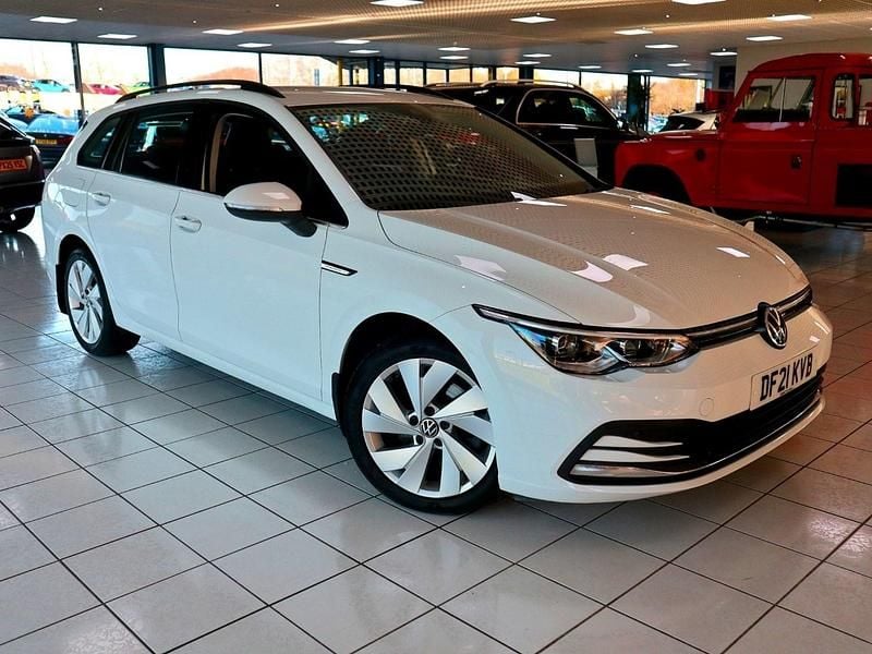 Used VW Golf VIII Style 2021 White Estate