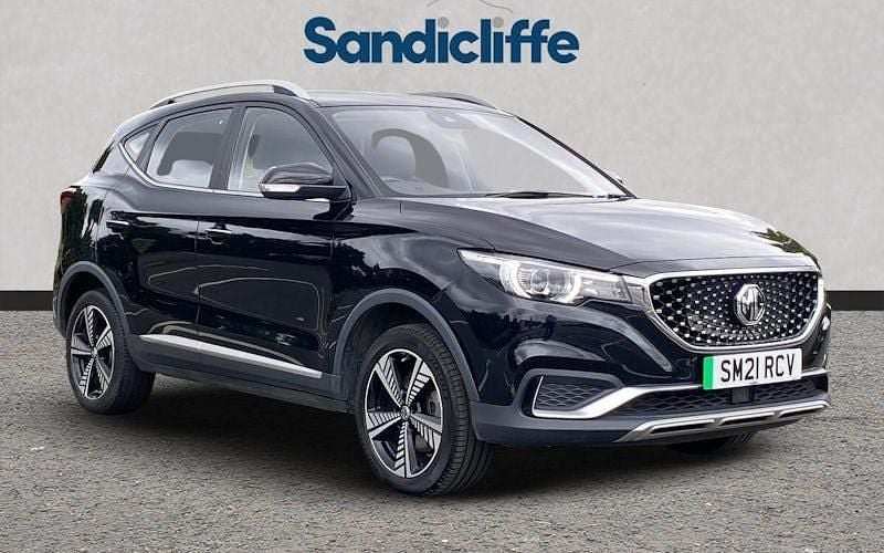 Metallic black pearl Used 2020 MG ZS Exclusive Sedan | £10,715 (Fair price) - Image 1/4