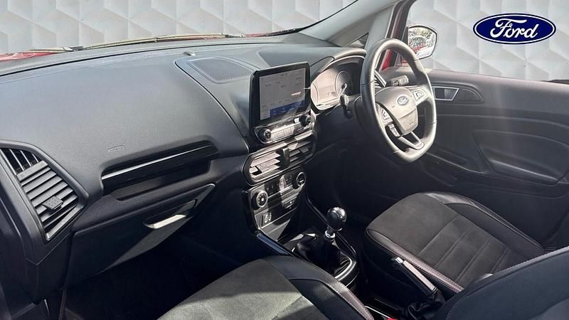 Used Ford Ecosport ST-Line 125 HP (91 kW) 2020 Lucid red SUV