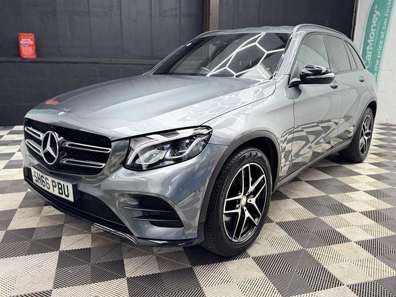 Begagnad Mercedes GLC220 AMG line 2016 Grå Kombi